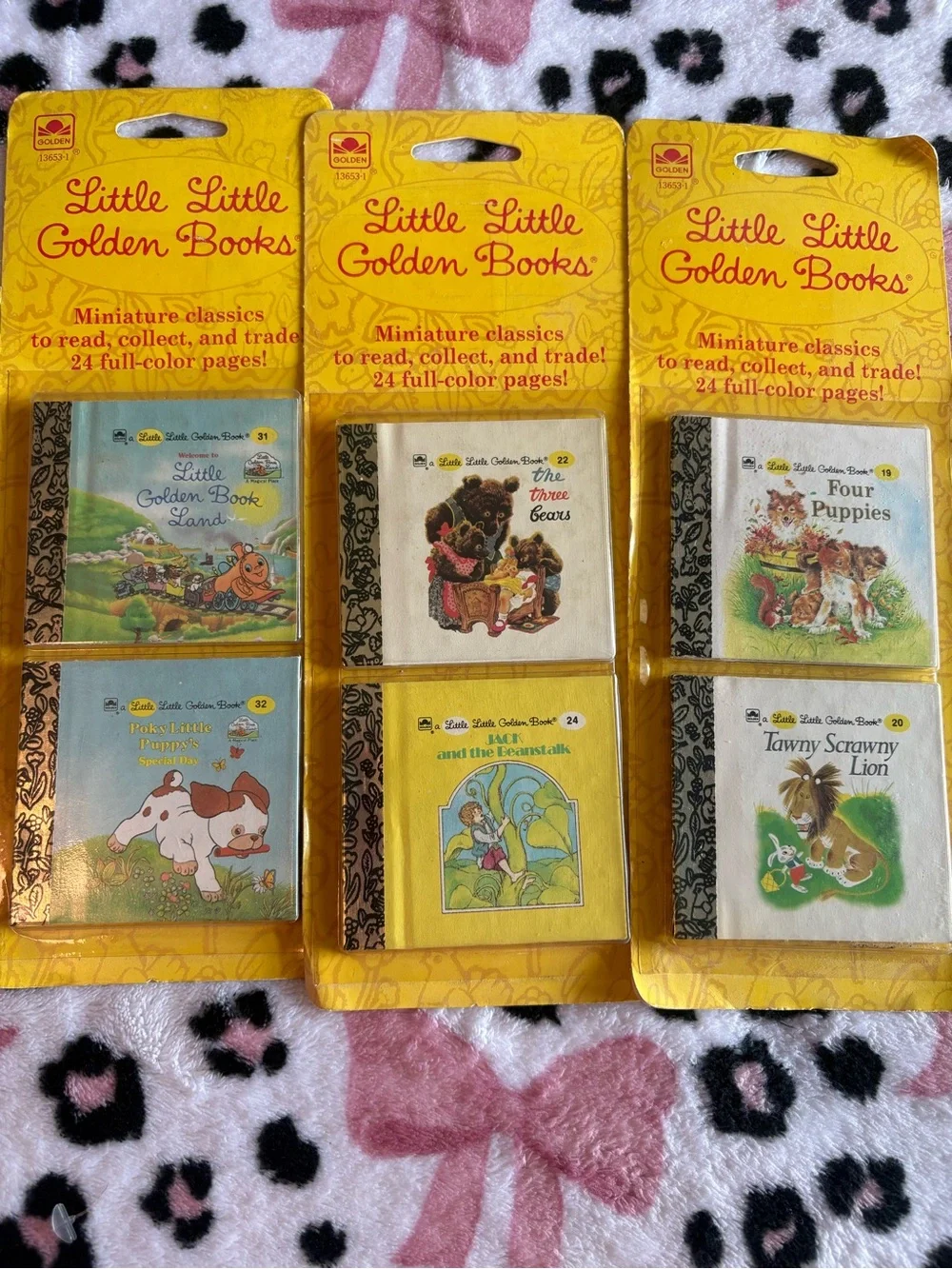 Miniature Set - Little Golden Book